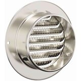  Pokrov ventilacije 4 pcs Srebrno 100 mm Nehrđajući čelik - 100 mm | shoptok.hr