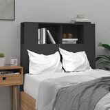 Maison Chic vzglavna omarica - nočna omarica - posteljna omarica črna 100x18,5x104,5 cm, (21705112) | Shoptok.si