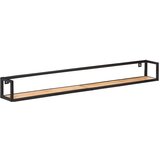  The Living Store Stenske police 2 kosa 160 cm trden akacijev les - Stenska Polica, (21454541) | Shoptok.si