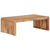 vidaXL Klubska mizica 110x55x35 cm trden akacijev les, (20908405) | Shoptok.si