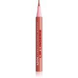 NYX Professional Makeup Lip Lingerie flomaster za ustnice za dolgoobstojen učinek odtenek 08 After Hours 1 ml Cene