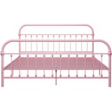  Okvir za krevet ružičasti metalni 180 x 200 cm | shoptok.hr