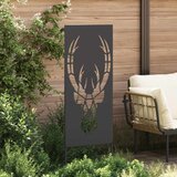  Privatnost u vrtu Crna 50 x 140 cm Hladno valjana čelična | shoptok.hr