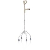 Moretti štaka s 4 noge RP722, podlaktična, anodizirani aluminij | shoptok.hr