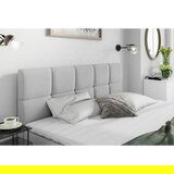 Livetastic POSTELJA Z VZMETNICO 160 cm x 200 cm , les, tekstil, leseni material svetlo siva | Shoptok.si