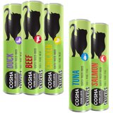 Cosma Snackies poskusni miks - 116 g, 5 sort (piščanec, tuna, raca, losos in govedina) | shoptok.hr