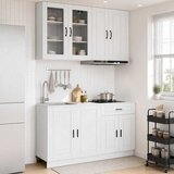  Kuhinjska jedinica PORTO 4 pcs Bijela visokog sjaja Cene