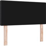 vidaXL vzglavje Temno siva Les, Blago 100 cm Tapecirano vzglavje | Shoptok.si