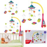 VISILICA za krevetić za bebe Ufo sa projektorom i 108 melodija | shoptok.hr