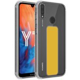  Ohišje, združljiv s Huawei v rumeni - zaščitni pokrov, narejen iz fleksibilnega silikona TPU z držalom in funkcijo stojala, (20603505) | Shoptok.si