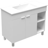 AQUAART kupaonski ormarić ana bijeli sjaj donji 100 | shoptok.hr