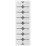 NORTHRUGS Crno-bijela unutarnja i vanjska staza 80x250 cm Duet Bowen – | shoptok.hr