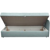 XORA LEŽALNIK, pastelno modra tekstil | Shoptok.si