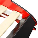  Dječji krevet u obliku trkaćeg automobila LED 90x200 cm crveni | shoptok.hr