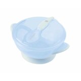 Kikka Boo Činija sa vakumom i kašičicom Feedy Blue ( KKB40154 ) | ePonuda.com