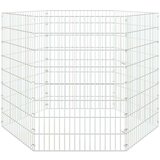  Kavez za zečeve sa 6 panela 54 x 80 cm od pocinčanog željeza | shoptok.hr