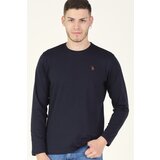 Dewberry T8588 BIKE COLLAR MEN'S SWEATSHIRT-LACİVERT | shoptok.hr