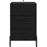  Noćni ormar Crni hrast 40 x 40 x 66 cm Konstruirano drvo | shoptok.hr