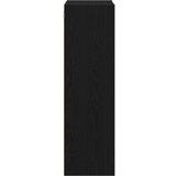 vidaXL Viseći ormarić s policom Riga Crni hrast 40 x 29,5 x 100 cm | shoptok.hr