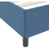  Konstrukcija postelje z vzmetnico Modra 140 x 200 cm blago, (5000127804) | Shoptok.si