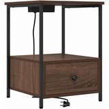  Noćni ormar 2 pcs Smeđi hrast 42 x 41 x 56 cm Konstruirano drvo | Eponuda.ba
