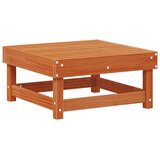  Sekcionalna sofa Čvrsto borovo drvo Vosak Smeđa - Vosak smeđa bor naslon za noge | shoptok.hr