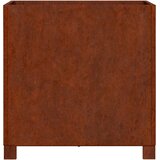  Sadilica s nogama boja hrđe 50 x 50 x 50 cm od čelika COR-TEN | Eponuda.ba