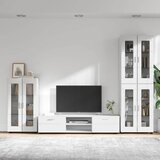  Set TV komoda FLORIN 3 kom. Bijelo Konstruirano drvo | shoptok.hr