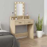  Toaletni stol Smeđa 79 x 41 x 140 cm Konstruirano drvo | shoptok.hr
