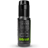 Green Stuff World Black Chrome Paint 17ml | Crna hrom boja za airbrush Slike