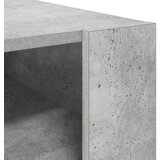  Klubska miza Betonsko siva 92 x 53 x 45 cm Konstruiran les, (5000121131) | Shoptok.si