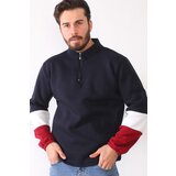 Dewberry 1041 MEN'S SWEATSHIRT-NAVY BLUE Cijene