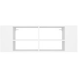  Zidni TV ormarić bijeli 102 x 35 x 35 cm konstruirano drvo | shoptok.hr