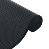 vidaXL Preproga pravokotna črna 60x1000 cm bambus | Shoptok.si