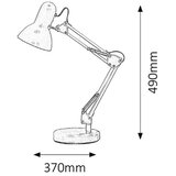Rabalux samson stona lampa E27 60W, crna | Eponuda.com