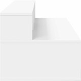 Studio radni stol Bijela 110 x 42,5 x 36 cm Konstruirano drvo | shoptok.hr