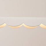 Thoro Bež aluminijasta LED viseča svetilka BISCUIT – | Shoptok.si