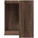  Kutija z mačji pijesak boja hrasta 42x42x51cm konstruirano drvo | shoptok.hr