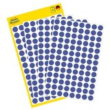  Etikete zweckform 3591 okrogle fi-8 modre odlepljive ZWECKFORM | Shoptok.si