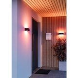 Eglo 901956 - LED RGBW prigušiva spoljašnja zidna svetiljka SANIA-Z LED/10W/230V IP55 crna | Eponuda.com