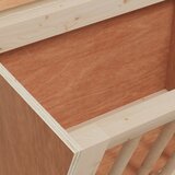 Hranilica za sijeno za zečeve 25x18,5x20,5 cm masivna jelovina | Eponuda.com