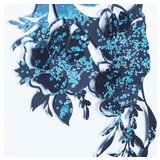 WALLXPERT dekorativni metalni zidni pribor carpa koi APT748 l blue | ePonuda.com