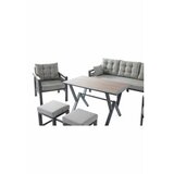 Hanah home baštenske garniture lilyum 3+1+1+2 multicolor | Eponuda.com