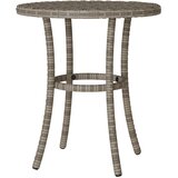  3-dijelni bistro set od poliratana s jastucima sivi | shoptok.hr