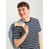 Jack & Jones Majica mornarsko plava / bijela | shoptok.hr