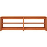  Klupa za cipele s policom Voštano smeđa 160 x 36.5 x 50 cm | shoptok.hr
