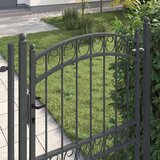  Ogradna vrata EMMEN 200 x 100 cm Čelik s praškastim premazom | shoptok.hr