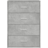  Komoda 2 kom siva boja betona 60x31x84 cm konstruiranog drva | shoptok.hr