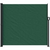  Zložljiva stranska tenda temno zelena 180x600 cm | Shoptok.si