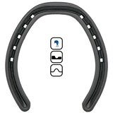 KERCKHAERT Potkovice za konje Legend Outer Rim 15x6 1/C 3 zadnja | Eponuda.com